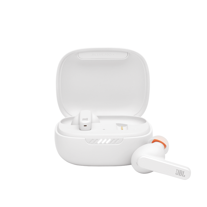 JBL Live Pro+ TWS - White - True wireless Noise Cancelling earbuds - Hero image number null